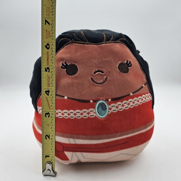 Disney Squishmallows Princess Moana Plush Stuffed Toy Kellytoy 6.5 in - Picture 9 of 9
